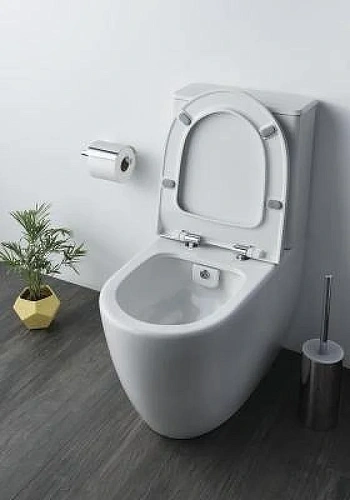 Унитаз напольный Vitra Sento 9830B003-7204 компакт с бачком и сиденьем микролифт Унитаз напольный Vitra Sento 9830B003-7204 компакт с бачком и сиденьем микролифт