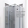 Душевой уголок Roca Town-N 2L2 900x900X1950 мм, прозрачное стекло, хром MP2609012M Душевой уголок Roca Town-N 2L2 900x900X1950 мм, прозрачное стекло, хром MP2609012M