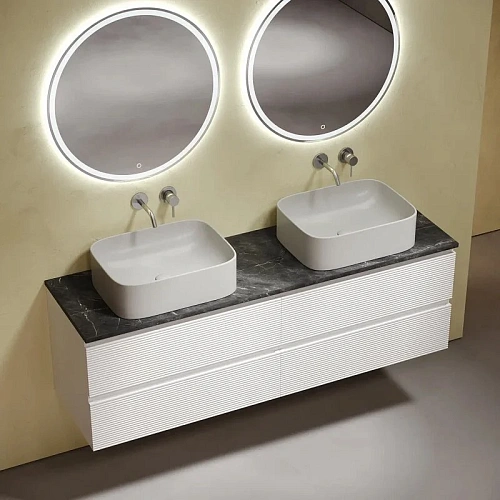 Столешница Sancos Black Sky TT160A1 из керамогранита 1600х460 без отверстия под смеситель Столешница Sancos Black Sky TT160A1 из керамогранита 1600х460 без отверстия под смеситель