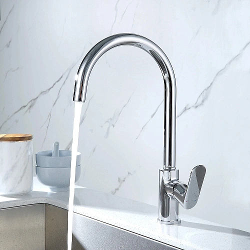 Смеситель для кухни Aquatek АЛЬФА AQ1982CR Смеситель для кухни Aquatek АЛЬФА AQ1982CR