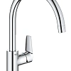 Смеситель для кухни GROHE BauEdge с высоким C-образным изливом, хром (31233001) Смеситель для кухни GROHE BauEdge с высоким C-образным изливом, хром (31233001)