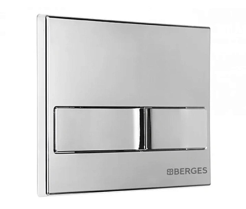 Комплект унитаза BERGES EGO XL Rimless с инсталляцией NOVUM525, кнопка L3 хром глянец, сидение микро 043203 Комплект унитаза BERGES EGO XL Rimless с инсталляцией NOVUM525, кнопка L3 хром глянец, сидение микро 043203