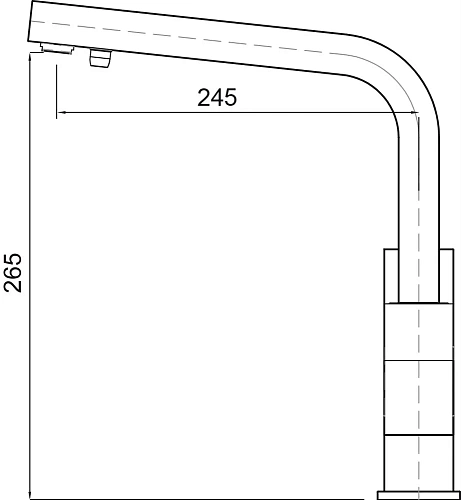 Смеситель для кухни Kaiser 34044-9 боковой под фильтр Black глянец 34044-9 глянец Смеситель для кухни Kaiser 34044-9 боковой под фильтр Black глянец 34044-9 глянец