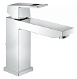 Детальная картинка товара «смеситель для раковины grohe eurocube с донным клапаном, хром (23445000)»