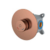 Смеситель для душа Boheme TECH 154-4-CB встравиваемый Copper Brushed