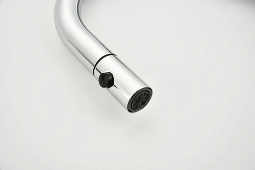 Смеситель для кухни AQUAme Cucina AQM9905CR с выдвижным изливом, с подключением к фильтру с питьевой водой, хром Смеситель для кухни AQUAme Cucina AQM9905CR с выдвижным изливом, с подключением к фильтру с питьевой водой, хром