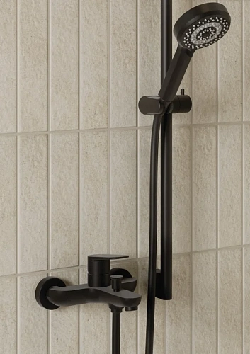 Смеситель для ванны Kludi X1 326913975 черный матовый Смеситель для ванны Kludi X1 326913975 черный матовый