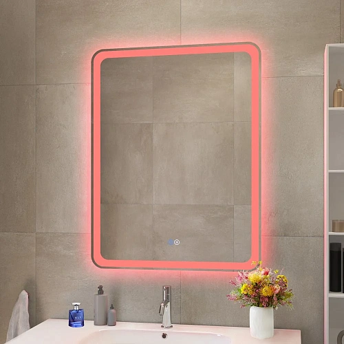 Зеркало CEZARES MULTICOLORE с подсветкой RGB и сенсорным выключателем CZR-SPC-MC-600-800-RGB-TCH 600x800x30 Зеркало CEZARES MULTICOLORE с подсветкой RGB и сенсорным выключателем CZR-SPC-MC-600-800-RGB-TCH 600x800x30