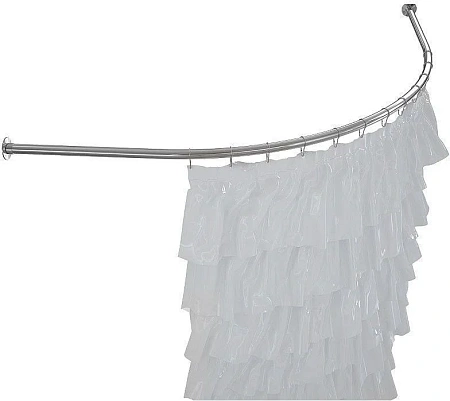 Карниз для ванны Aquanet Bali полукруглый 150х150 00156491 Карниз для ванны Aquanet Bali полукруглый 150х150 00156491