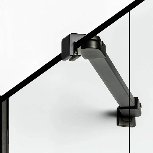 Душевая дверь NEW TRENDY NEW SOLEO BLACK одинарные 90x195 D-0279A (черный) Душевая дверь NEW TRENDY NEW SOLEO BLACK одинарные 90x195 D-0279A (черный)