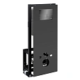Инсталляция для унитаза WasserKRAFT Glan 66TLT.010.ME.BL.PB04 с клавишей смыва черный Инсталляция для унитаза WasserKRAFT Glan 66TLT.010.ME.BL.PB04 с клавишей смыва черный