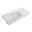 Раковина CEZARES CZR-8095-100-L белый 1010x460 керамика Раковина CEZARES CZR-8095-100-L белый 1010x460 керамика