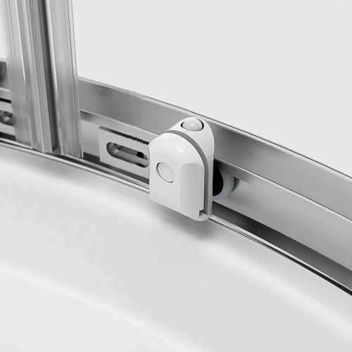 Душевой уголок AM.PM X-Joy Twin Slide W88E-205-090MT 90x90 с поддоном, профиль матовый хром, стекло Душевой уголок AM.PM X-Joy Twin Slide W88E-205-090MT 90x90 с поддоном, профиль матовый хром, стекло