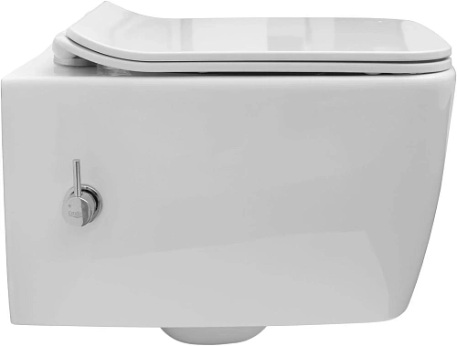 Унитаз подвесной Allen Brau Liberty 4.33009.20 с крышкой, белый Унитаз подвесной Allen Brau Liberty 4.33009.20 с крышкой, белый