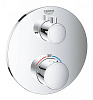Картинка анонса товара «смеситель для ванны grohe grohtherm с переключателем на 2 положения ванна-душ, термостатический, кру 24077000»