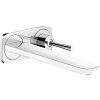 Картинка анонса товара «смеситель для раковины hansgrohe puravida настенный с длинным изливом, белый/хром 15085400»