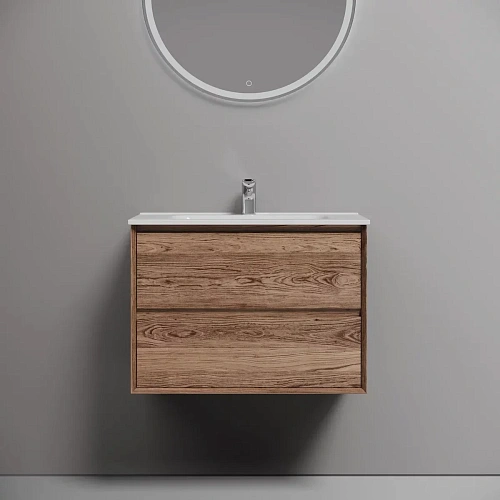 Тумба под раковину Sancos Marmi 2.0 MR2.070ECH 690х445х520 дуб чарльстон, подвесная Тумба под раковину Sancos Marmi 2.0 MR2.070ECH 690х445х520 дуб чарльстон, подвесная