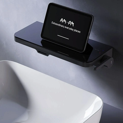 Смеситель для раковины AM.PM Func F8F72722, встраиваемый, черный Смеситель для раковины AM.PM Func F8F72722, встраиваемый, черный