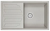 Кухонная мойка Granula 8601, БАЗАЛЬТ, кварц 860х500