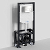 Картинка анонса товара «инсталляция для унитаза wasserkraft dill 61tlt.010.me.bn03 с клавишей смыва никель»
