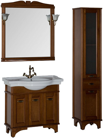 Шкаф-пенал для ванной Aquanet Николь 00180523 Шкаф-пенал для ванной Aquanet Николь 00180523