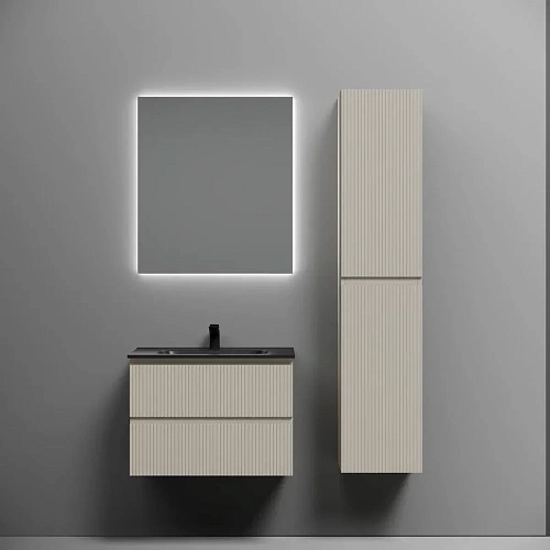 Тумба под раковину Sancos Snob T SNT70CE 690х445х500 Beige Soft, подвесная Тумба под раковину Sancos Snob T SNT70CE 690х445х500 Beige Soft, подвесная