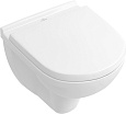 Детальная картинка товара «унитаз подвесной villeroy &amp; boch o.novo 5688hr01 (5688 hr 01) compact с сиденьем»