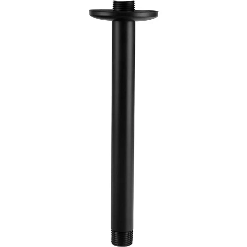 Кронштейн верхнего душа VENTAS R BLACK потолочный, 20 см, черный матовый 074014 Кронштейн верхнего душа VENTAS R BLACK потолочный, 20 см, черный матовый 074014