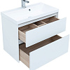 Тумба под раковину Aquanet Гласс 80 белый 00238361 Тумба под раковину Aquanet Гласс 80 белый 00238361