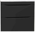 Тумба под раковину Style Line Бергамо мини 70люкс PLUS черный СС-00002321