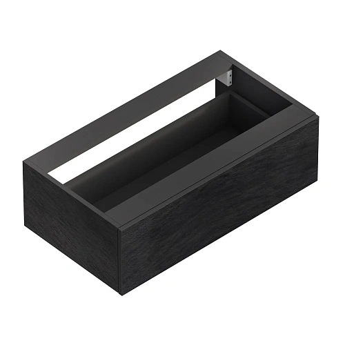 Тумба под раковину CEZARES CADRO-80-1C-SO-NR-BLUM Nero Тумба под раковину CEZARES CADRO-80-1C-SO-NR-BLUM Nero