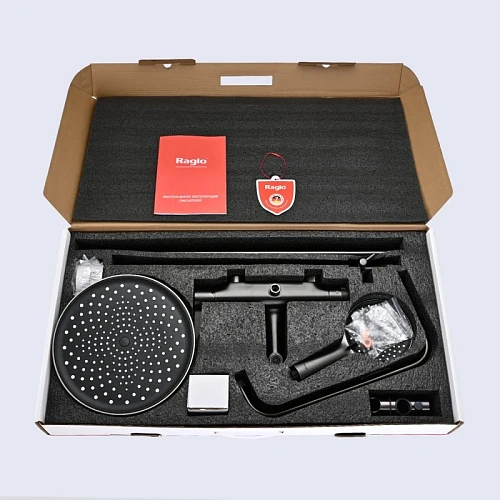 Душевая система Raglo R32.24.09, графит Душевая система Raglo R32.24.09, графит