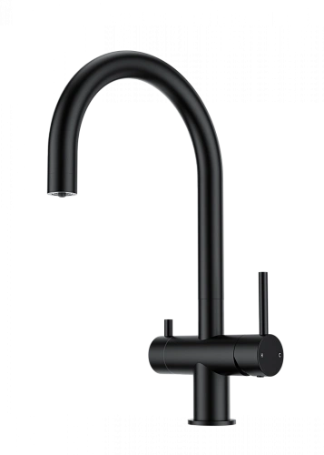 Смеситель для кухни Wonzon & Woghand c подключением фильтра, черный матовый (WW-3211-MB) Смеситель для кухни Wonzon & Woghand c подключением фильтра, черный матовый (WW-3211-MB)