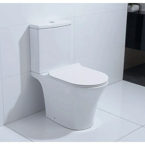 Унитаз напольный Orans Ceramic WM-9907 безободковый с микролифтом 9907WM Унитаз напольный Orans Ceramic WM-9907 безободковый с микролифтом 9907WM