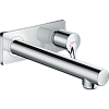Картинка анонса товара «смеситель для раковины hansgrohe talis s настенный с длинным изливом, хром 72111000»