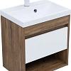 Тумба под раковину Aquanet Тренд 50 00345116 дуб рустикальный/белый сатин Тумба под раковину Aquanet Тренд 50 00345116 дуб рустикальный/белый сатин