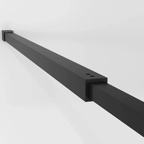 Душевая перегородка Niagara Nova NG-686-90BLACK (90x195) черный матовый, стекло прозрачное с рисунком Душевая перегородка Niagara Nova NG-686-90BLACK (90x195) черный матовый, стекло прозрачное с рисунком