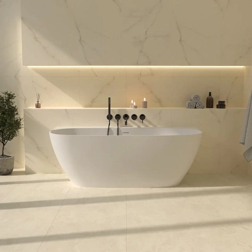 Ванна из искусственного камня WHITECROSS Make 170x80 белый матовый Ванна из искусственного камня WHITECROSS Make 170x80 белый матовый