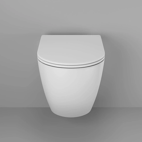 Унитаз подвесной Grossman Thin Rim GR-5601S (520х360х360) тонкий ободок, белый, с крышкой микролифт Унитаз подвесной Grossman Thin Rim GR-5601S (520х360х360) тонкий ободок, белый, с крышкой микролифт