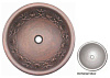 Картинка анонса товара «раковина медная bronze de luxe r314, цвет - old nickel silver (состаренное никелированное серебро),  r314_old_nickel_silver»