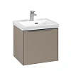 Тумба под раковину Villeroy &amp; Boch Subway 3.0 Taupe / Taupe C58000VM