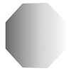 Картинка анонса товара «зеркало evoform primary by 0076 60х60 см со шлифованной кромкой»