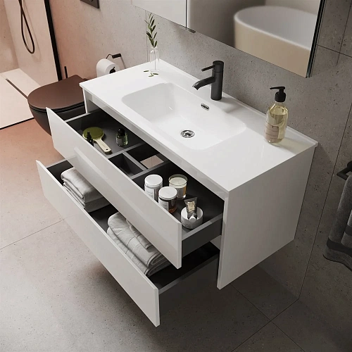 Тумба под раковину Sancos Libra LB90W белый Тумба под раковину Sancos Libra LB90W белый