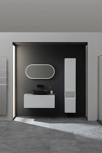 Шкаф-пенал Allen Brau Infinity 1.21009.WM 35 R white matt Шкаф-пенал Allen Brau Infinity 1.21009.WM 35 R white matt