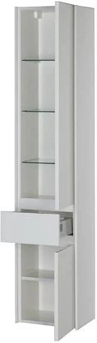 Шкаф-пенал Aquanet Латина 35 белый 00179606 Шкаф-пенал Aquanet Латина 35 белый 00179606
