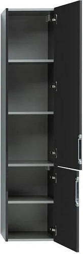 Шкаф-пенал Aquanet Алвита 35 серый антрацит 00240197 Шкаф-пенал Aquanet Алвита 35 серый антрацит 00240197