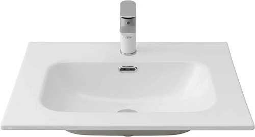 Раковина Aquanet Flat 60 белая матовая 00330429 Раковина Aquanet Flat 60 белая матовая 00330429