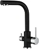Смеситель для кухни ESSEN, черный, 213011-308, Paulmark Es213011-308