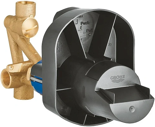 Скрытая часть смесителя для ванны и душа GROHE однорычажный (33963000) Скрытая часть смесителя для ванны и душа GROHE однорычажный (33963000)