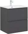 Тумба под раковину Aquanet Арт 60 ясень графит 00329063 напольная/подвесная Тумба под раковину Aquanet Арт 60 ясень графит 00329063 напольная/подвесная